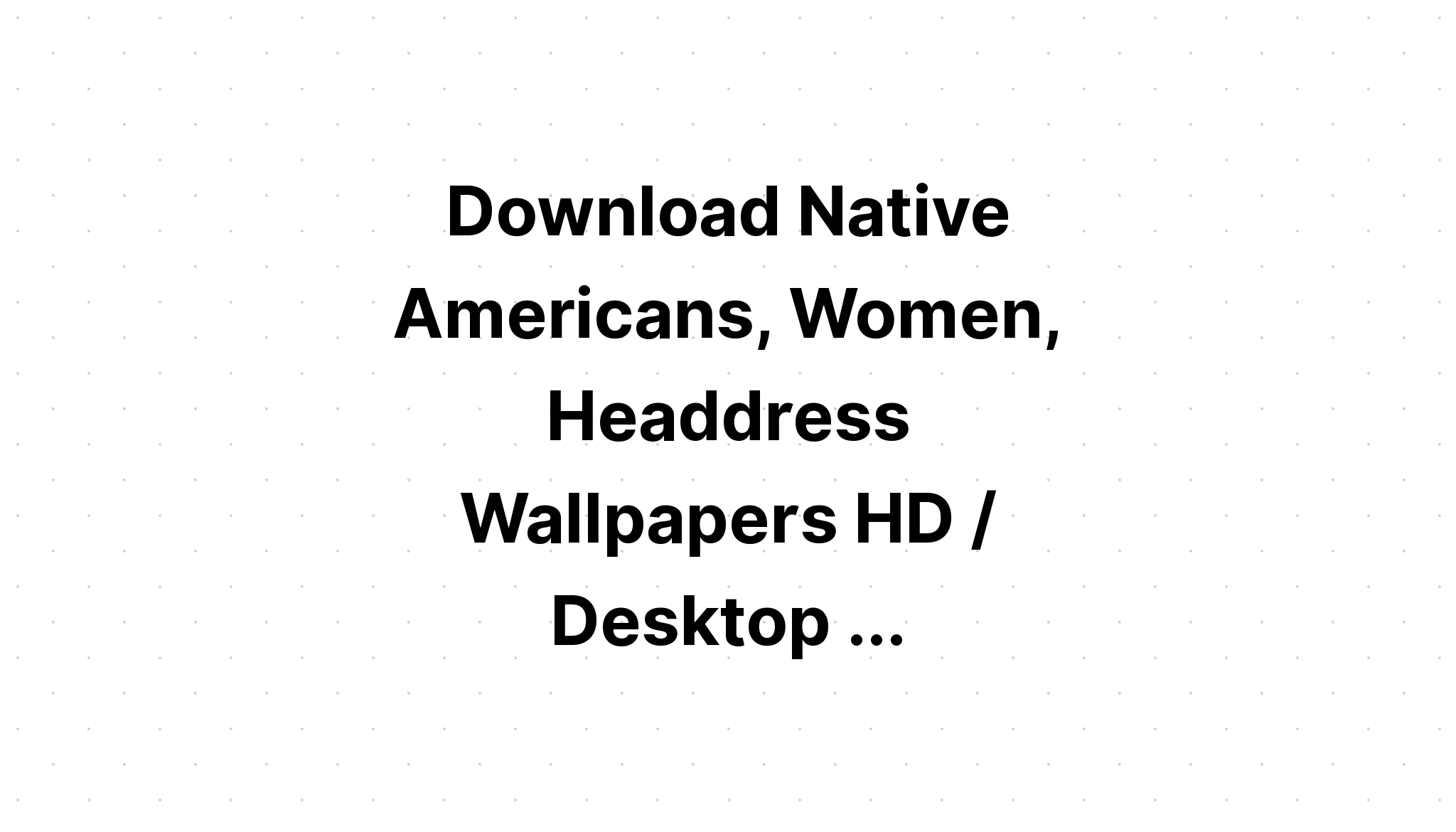 Download Native American Woman? SVG File